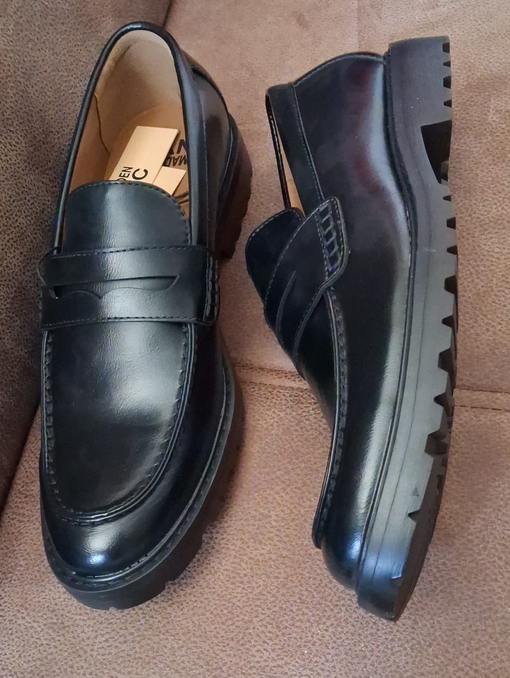 Madden NYC Kennie Classic Men’s Penny Loafers Black  Size 9